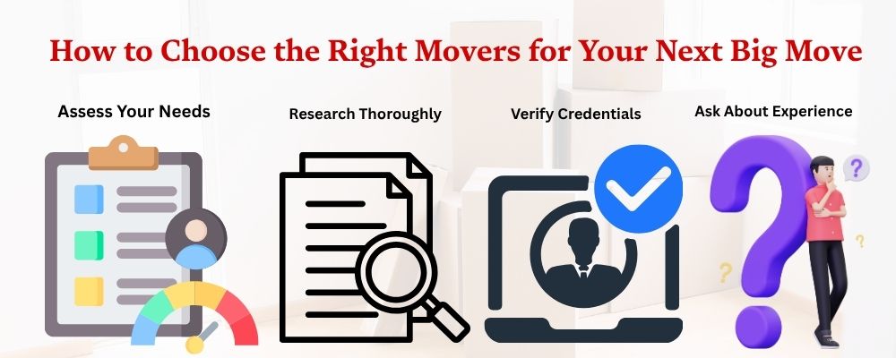 How to Choose the Right Movers for Your Next Big Move